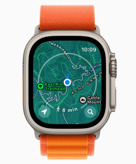 Apple watch maps store offline