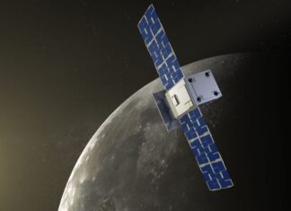 Advanced Space Updates Moon Navigation Experiment