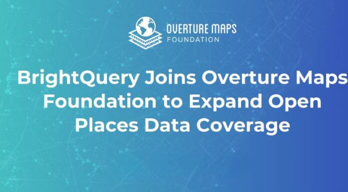 Update: Overture and BrightQuery Strengthen Developer Global Map Coverage